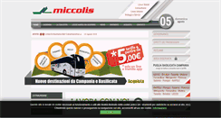Desktop Screenshot of miccolis-spa.it