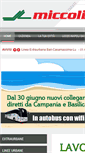 Mobile Screenshot of miccolis-spa.it